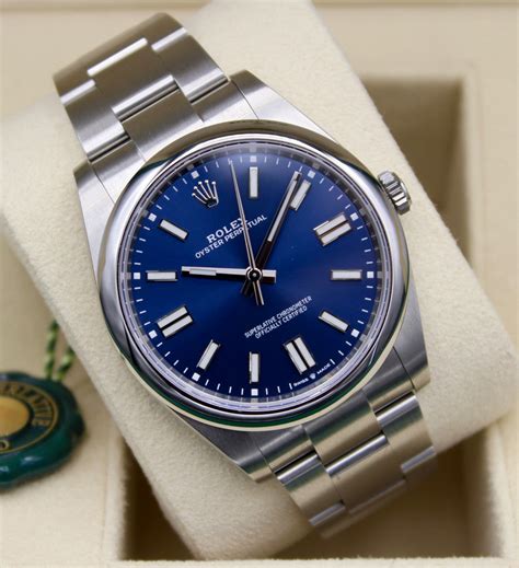 rolex oyster perpetual blue 2020|Rolex Oyster Perpetual models.